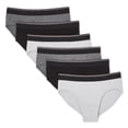 thumbnail image 1 of Athletic Works Men's Briefs 6-Pack, 1 of 1