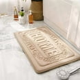 thumbnail image 4 of ABPWLY Home Bathroom Absorbent Floor Mat Is Machine Washable Soft Comfortable And Quickly Absorbs Water Ensuring Stable And Non Slip Bathroom Floor Mat Clearance non slip bath mat Canada Days, 4 of 6