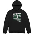 thumbnail image 1 of CFL Saskatchewan Roughriders Grunge BG Black X-Large Hoodie, 1 of 4
