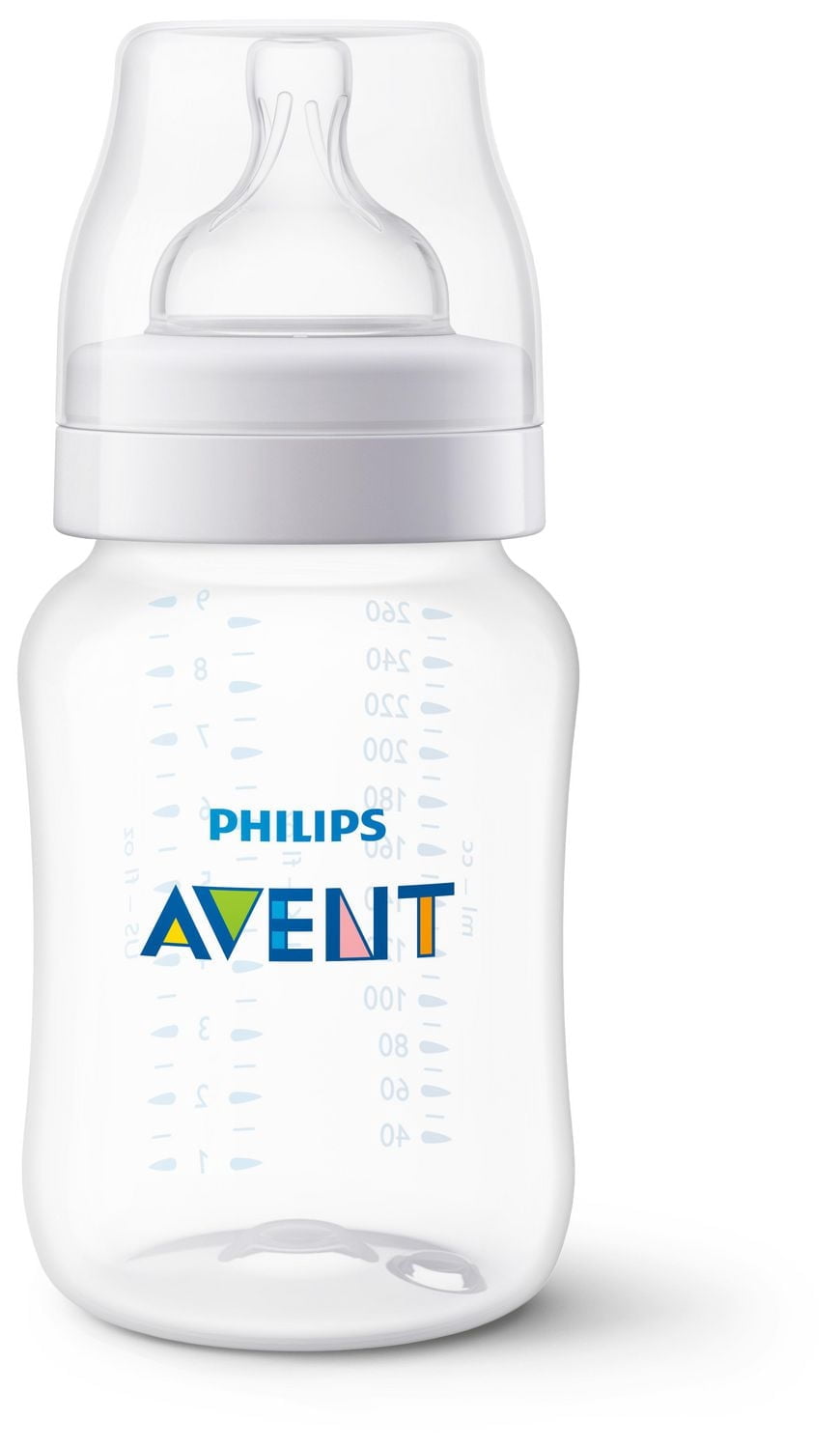 Philips Avent Anti-colic Baby Bottle, 9oz Bottle, SCY103/01