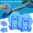 thumbnail image 1 of Agiferg Swimming Stroke Short Palm Hand Paddle Water Webbed Gloves S/M/L Swim Training, 1 of 7