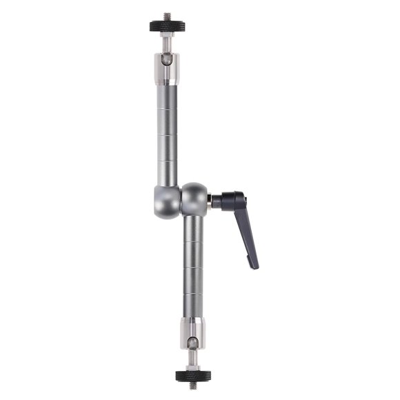 Magic Arm  Stand, Stainless Steel LCD Display Camera Arm Mount Bracket Camera  Mount Flashlight Stand Arm Camera Bracket Holder with 1/4 Inch Threaded Accessories
