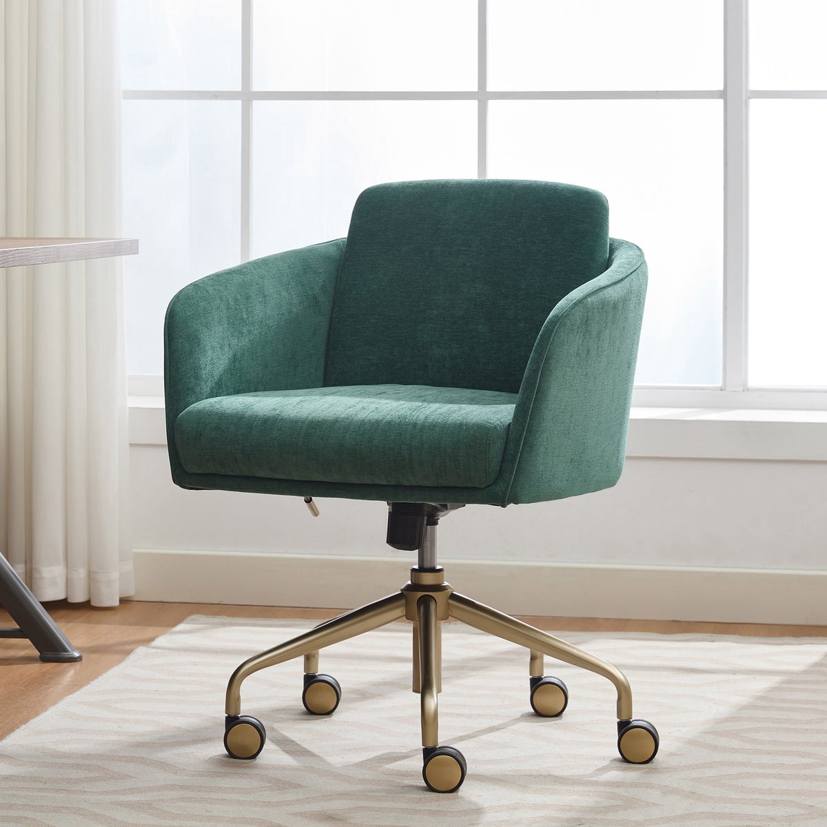Elle Decor Naomie Office Chair Green
