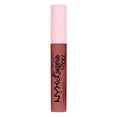 thumbnail image 4 of NYX PROFESSIONAL MAKEUP, Lip Lingerie XXL Matte Liquid Lipstick, Vegan Formula - TURN ON (Peach Nude), 4 of 4