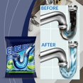 thumbnail image 4 of Hearth & Gear Unblocking Powder Bathroom Kitchen Blockage Unblocking Dissolution Cleaning Odor Removal Cleaning Agent Tender Quick Pet Hair Washer Shoe Sole Pet Hair Washing compatible with Machine, 4 of 7