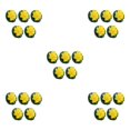 thumbnail image 1 of Wweixi 5pcs/set Artificial Lotus Realistic Appearance Easy To Clean Long-lasting yellow 5Set, 1 of 6