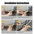 thumbnail image 3 of Core Remover Installer Tool, SAE 1/4 and 5/16 Port, Core Removal Installer for Refrigeration Air Conditioning Line Repair, HVAC Service Tool, 3 of 9
