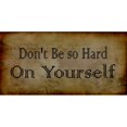 thumbnail image 1 of Don't Be So Hard On Yourself Photo License Plate, 1 of 2
