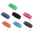 thumbnail image 2 of kurtrusly Comfortable To Wear Headband Absorbent Sweatband For Sports And Workouts Wide Application Purple, 2 of 6