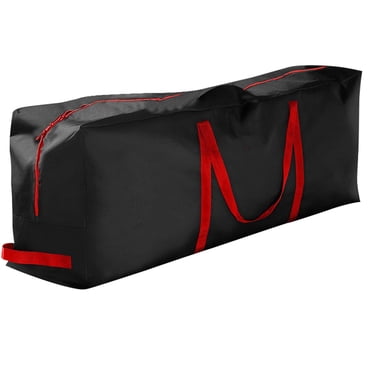 Wzzjkit Sac de Rangement pour Arbre de Noël Imperméable Grande Capacité Boîte de Rangement pour Arbre de Noël Sac d'Organisation Multifonction pour Guirlande d'Arbre de Noël Couronne Articles pour la Maison Sac pour Arbre de Noël