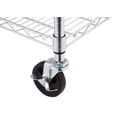 thumbnail image 3 of TRINITY EcoStorage™ 6-Tier Wire Shelving Rack | 48" X 18" X 72" | Nsf | Includes Wheels | Chrome, 3 of 9