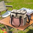 thumbnail image 1 of Sac-repas Isotherme Imperméable, Sangle Ajustable Portable, Rangement pour Aliments Congelables, Polyester Durable, pour Voyage Travail, Garde les Aliments Froids, Sac de Pique-Nique Écologique., 1 of 9