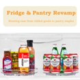 thumbnail image 3 of Sorbus Clear Lazy Susan 2-Pack - 9 Inch Turntable for Kitchen, Pantry, Fridge & Bathroom Storage, 3 of 7