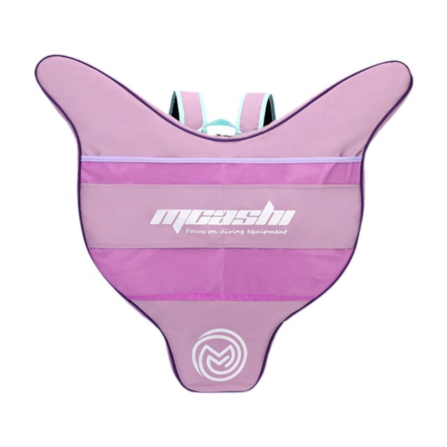 koolsoo Sac Fermeture Éclair Sac à Main Léger Monofin Sac de Transport Violet