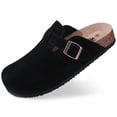 thumbnail image 1 of Kidmi Women‘s Platform Clogs Slippers Cork Insole Mens Mules And Clogs with Arch Support Strap Adjustable Buckle Beach Slides tzw, 1 of 7