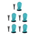 thumbnail image 2 of relayinert 2pcs Gloved Ice Scraper Safe On Windshields Durable ABS Ensures Longevity green 5Set, 2 of 6