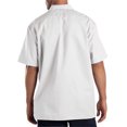 thumbnail image 2 of Dickies Mens Short-Sleeve Work Shirt, M, White, 2 of 7