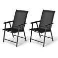 thumbnail image 1 of Giantex Folding Dining Chair, Portable Armrest Chairs for Indoor & Outdoor Use, 1 of 8