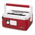 thumbnail image 1 of Presto 06011 6 Qt Nomad Portable Electric Slow Cooker with Locking Lid, Red, 1 of 12