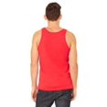 thumbnail image 2 of The Bella + Canvas Unisex Jersey Tank Top - RED - S, 2 of 3