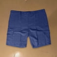 thumbnail image 5 of EOYWHK Cotton Linen Shorts for Men Straight Leg Shorts Soft Comfy Solid Color Sleepwear Bottom, 5 of 5