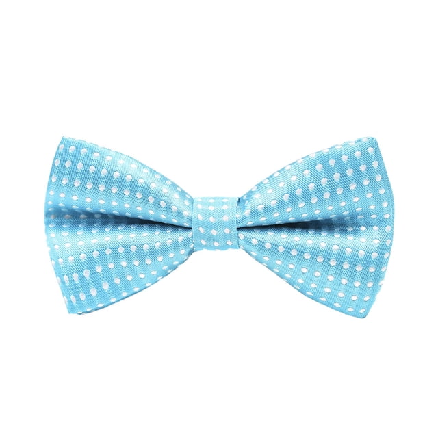 relayinert Kids Party Wedding Bow Tie Wide Applications Adjustable Clips Reusable And Easy To Clean Blue