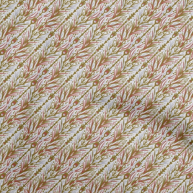 oneOone Viscose Jersey Light Green Fabric Asian Craft Projects Decor Fabric Printed By The Yard 60 Inch Wide