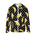 thumbnail image 1 of Lsque Banana Pattern UPF 50+ Lightweight Sun Protection Men's Women's Long Sleeve Shirt, Hoodie Performance -Medium, 1 of 7