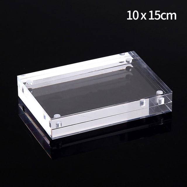 Lefu Transparent Acrylic Photo Frame Magnetic Poster Display Stand