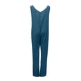 thumbnail image 3 of Combinaison Décontractée Ample et en Vrac pour Femme avec Poches, Combinaison Mode, Pantalon, Salopette, Combinaison en Coton et Lin, 3 of 7
