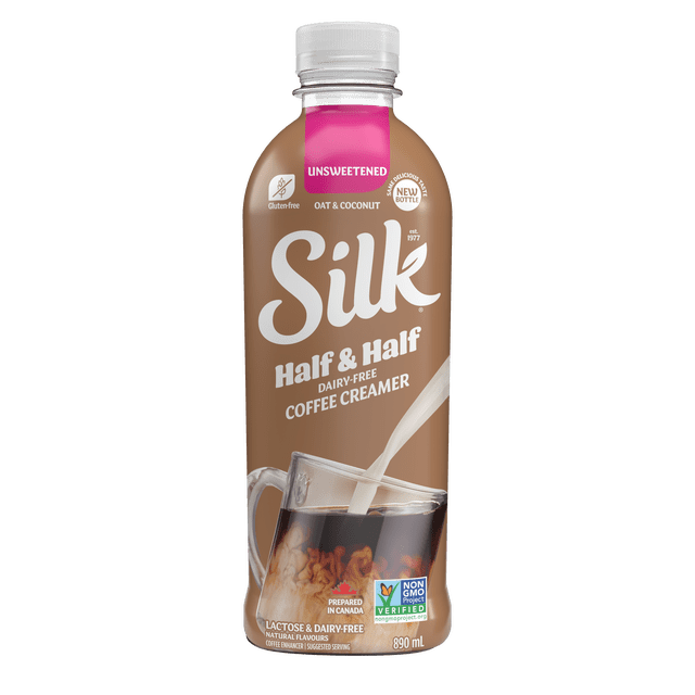Silk Half & Half Coffee Creamer, Oat & Coconut, Dairy-Free