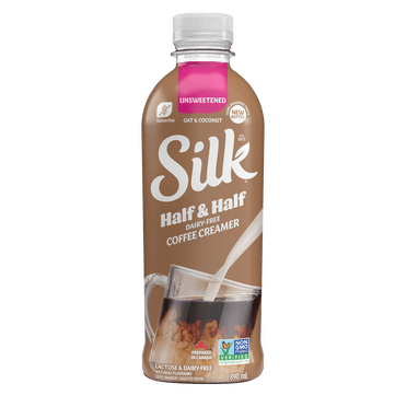 Silk Half & Half Coffee Creamer, Oat & Coconut, Dairy-Free