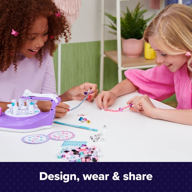 COOL MAKER Kumi Kreator 3 En 1 – Machine à Bracelets Et Colliers – 2 Colliers + 5 Bracelets – Dès 8 Ans – Loisir Créatif