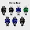 thumbnail image 5 of Men's Business Chronograph Watch with Stainless Steel Band and Date Display for, 5 of 5