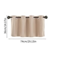 thumbnail image 3 of Chmadoxn Home Decor, Room Decor, Wall Decor Short Curtains With Light Blocking Function window curtains, 3 of 7