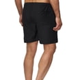 thumbnail image 4 of KIHOUT Short d'Été Rabais Mode Homme Uni Taille Élastique Taille Mi-Haute Ample Poches Bandage Short, 4 of 4