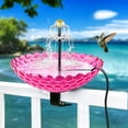 thumbnail image 1 of Linnome Mini Solar Powered Bird Bath Fountain Outdoor Courtyard Garden Decoration with Water Flow for Backyard Garden, 1 of 5