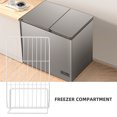 thumbnail image 3 of WEUVEB Freezer Partition 2Pcs Freezer Divider White Rectangular Grid for Household Use, 3 of 8