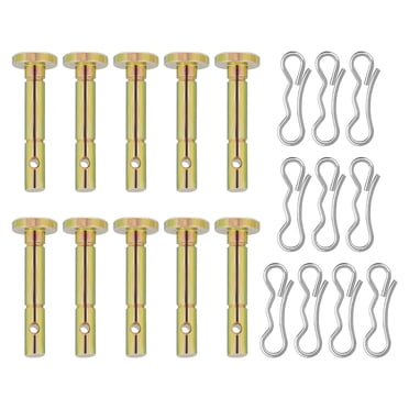 KAKOWELY Shear Pin Kit for Snow Blower Replacement Made of Metal 20pcs Assorted Color,1.61"X0.51"X0.51"