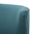 thumbnail image 4 of Fauteuil Club ARABELLA en Tissu Bleu Sarcelle Foncé, 4 of 7