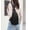 Black, variant on RKSTN Crossbody Bags for Women Travel Fashionable Chest Bag for Men Women Lightweight Large Capacity Fabric Waterproofing Sling Bag Convenient Front Pack Cross Body Bag for Woman