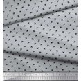 thumbnail image 3 of Soimoi Velvet Fabric Swallow Bird Small Decor Fabric Printed Yard 58 Inch Wide, 3 of 3