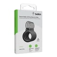 thumbnail image 3 of Belkin Secure Keychain Holder with Key Ring for AirTag 4-Pack – Black, 3 of 5