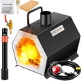 thumbnail image 1 of VEVOR Propane Forge Portable, Single Burner Tool and Knife Making, Large Capacity Blacksmith Farrier Forges, Mini Furnace Blacksmithing, Gas Forging Tools and Equipment, Complete Kit, 1 of 9