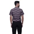 thumbnail image 3 of BESTMAN Chemise Décontractée pour Homme à Manches Courtes, Coupe Ajustée, en Coton, à Boutons, 3 of 5