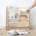 thumbnail image 3 of 3 Sprouts Étagère de Rangement pour Livres pour Enfants en Tissu Recyclé, Beige, pour 3 Ans et Plus, 3 of 4