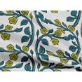 thumbnail image 5 of oneOone Rayon Olive Green Fabric Block Craft Projects Decor Fabric Printed By The Yard 56 Inch Wide-L0, 5 of 5