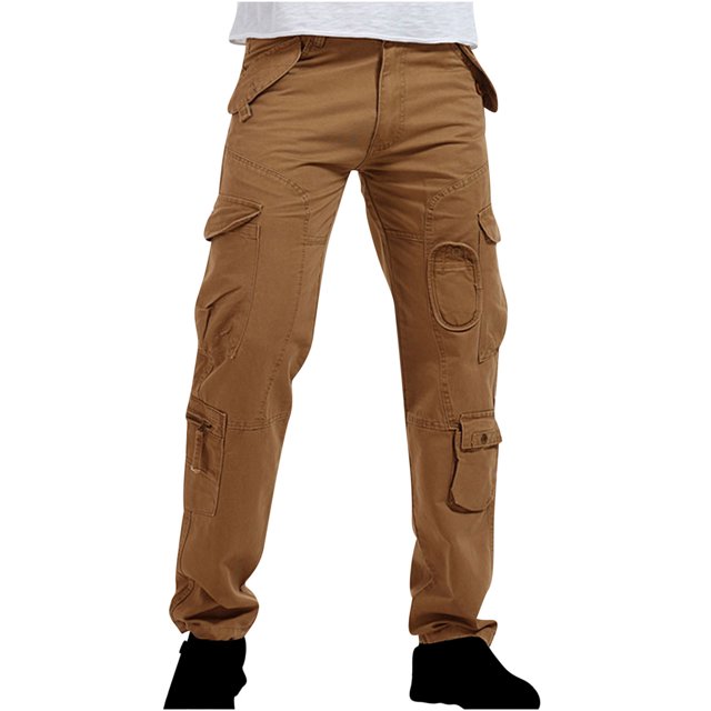 Pantalon Tactique pour Homme en Ripstop, Pantalon Cargo Extensible, Pantalon de Randonnée Léger pour le Travail, Vêtement d'Extérieur Coupe Décontractée