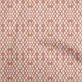 thumbnail image 1 of oneOone Polyester Lycra Orange Fabric Ikat Sewing Craft Projects Fabric Prints By Yard 56 Inch Wide, 1 of 5
