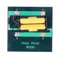 thumbnail image 1 of Solar Cell Charger, Solar Charging Panel Polysilicon Wafer Power Supply Solar Panel Charger  For 2xAA 1.2V Batteries Power Supply, 1 of 8